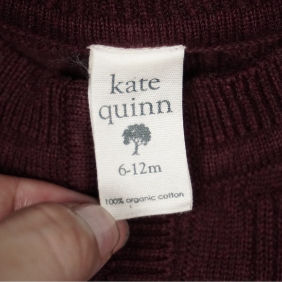 NWOT Kate Quinn Organic Cotton Knit Sweater - Picture 4 of 4